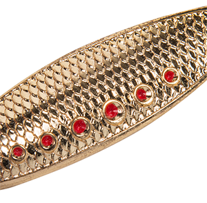 Simulated Fishing Lure Spoons Gold Silver Spoon Hard Metal Lure
