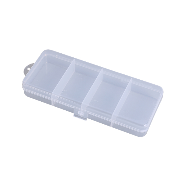Plastic Rectangular Crystal Clear Storage Box Collection Container Collection
