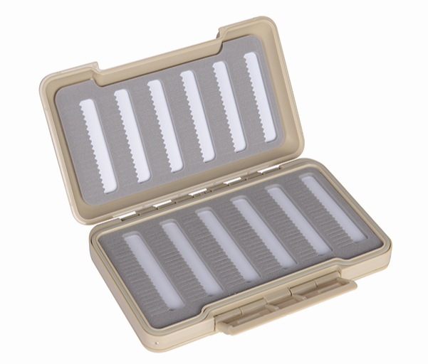 Plastic Transparent Foam Inserted Into Design Fly Fishing Box