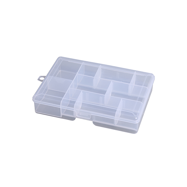 Adjustable Transparent Plastic Storage Box