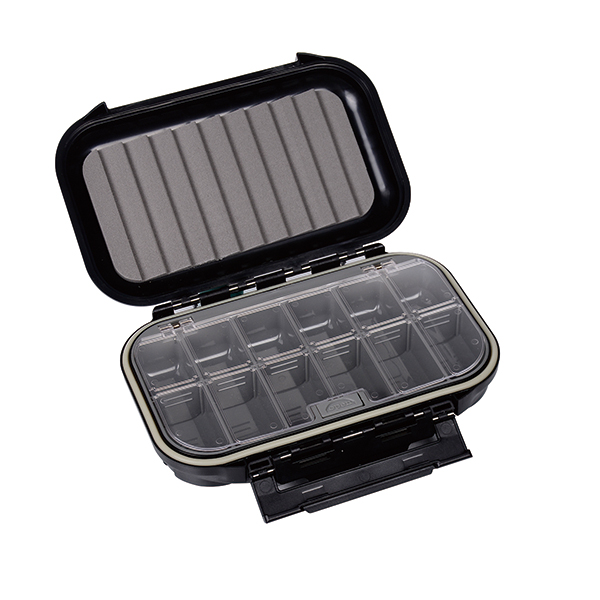 Fish Fly Fishing Box Fly Storage Protective Shell Waterproof Two-Sided Transparent Box