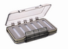 Foam Insertion Design Fly Plastic Transparent Fly Fishing Box