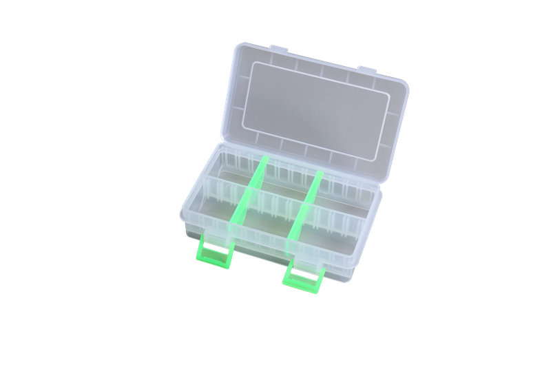Clear Organizer Box Compartment Fishing Box