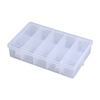 Transparent Layered Plastic Fishing Gear Storage Container Box