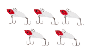 Metal Blade Hard Rattling Vibration Fishing Lures with Treble Hooks