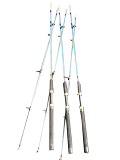 Medium Heavy Fiberglass Spinning Fishing Rod