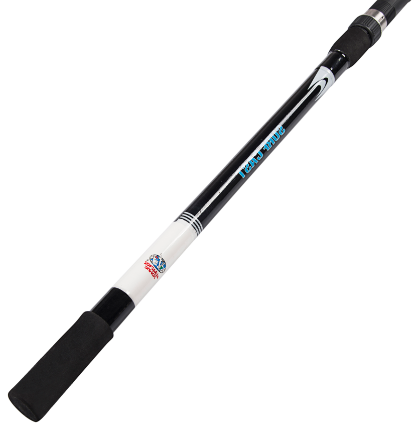 Glass Fiber 3 Sections Spinning Surf Casting Fishing Rod Pole