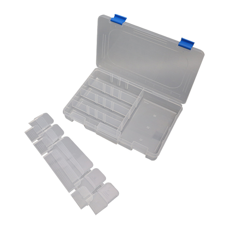 Plastic Storage Box Fishing Hook Fishing Tackle Box Container Accessories