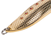 Simulated Fishing Lure Spoons Gold Silver Spoon Hard Metal Lure