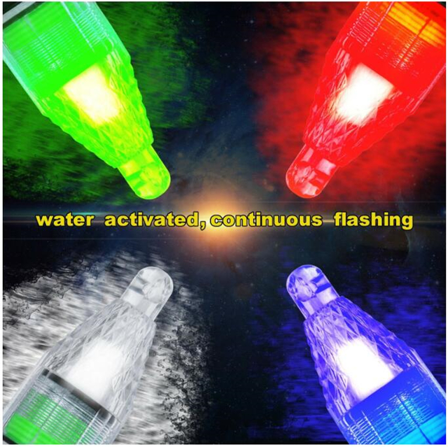 12cm Greem LED Flash Fishing Light Deep Drop LED Lamp