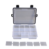 Waterproof Built-in Compartment Plastic Lid Fishing Tackle Box